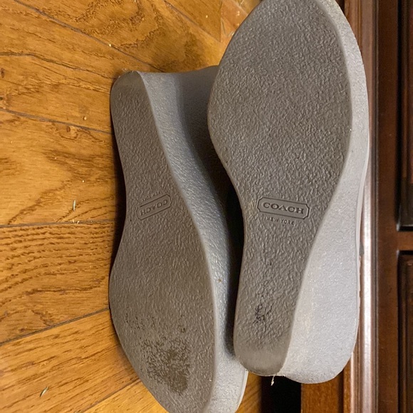 Gray Coach boots size 9 - Picture 4 of 5